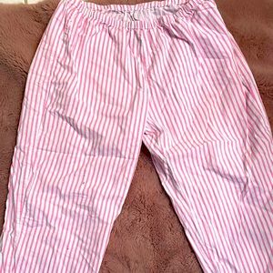 Preppy Pink Lined PJ pants !!